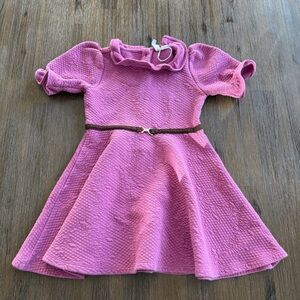 NWOT Janie and Jack Girls Quilted Ruffle Dress size 5